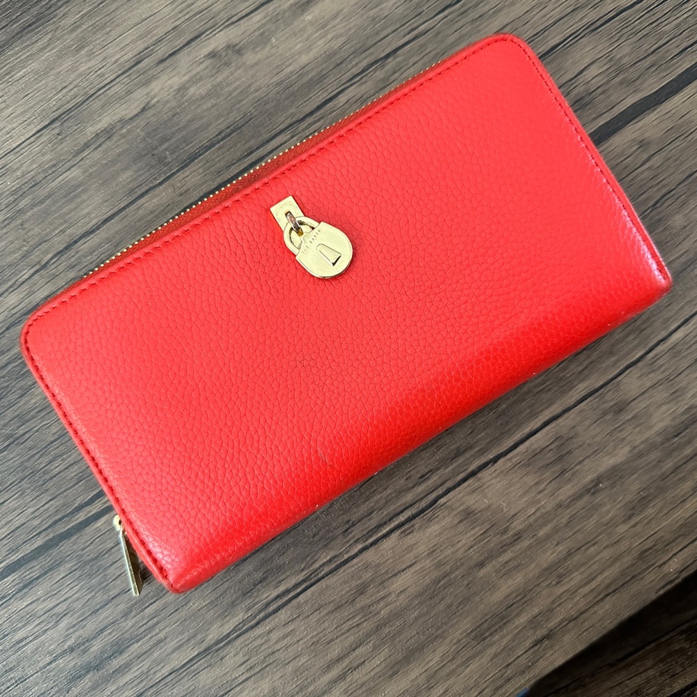 Ted Baker London Red Wallet